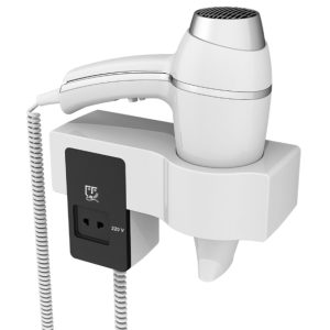 Sèche-Cheveux support Alteo blanc + PR