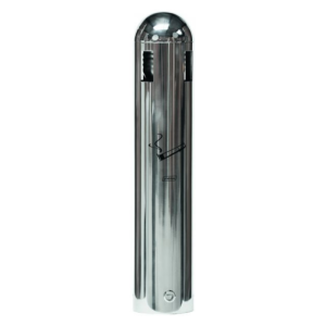 Cendrier Tubulaire mural 1,8L Inox