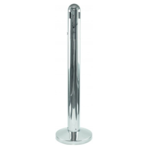 Cendrier Tubulaire sur pied 3L Inox
