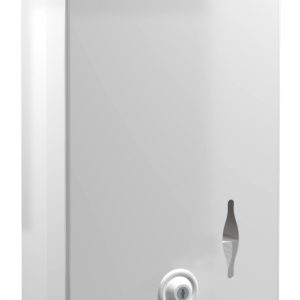 Distributeur Essuie-mains métal blanc