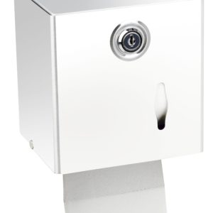 Distributeur P.H. Mixte métal blanc